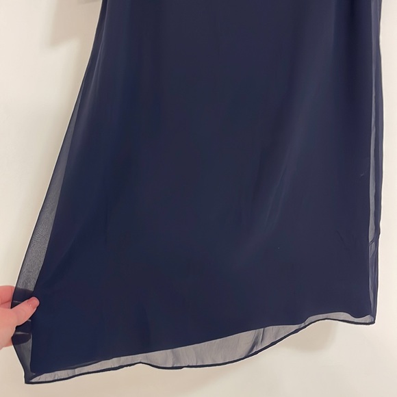 MSK women’s size 8 navy blue dress - Picture 4 of 6